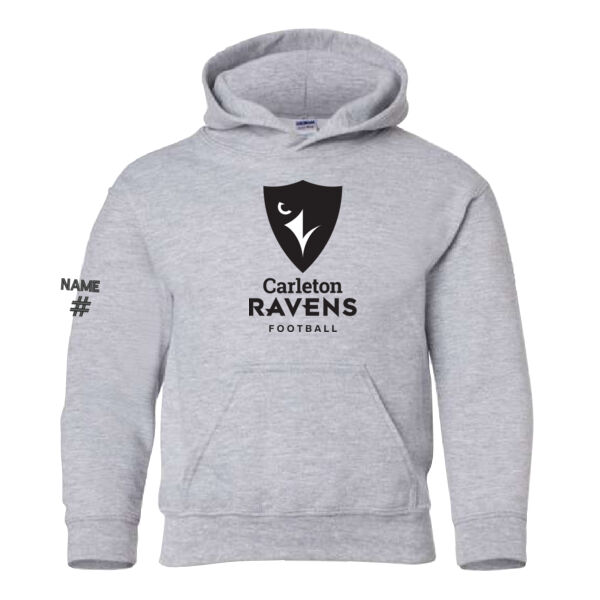 Youth Gildan Football Twill Hoodie Thumbnail
