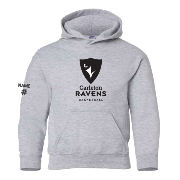 Youth Gildan Basketball Twill Hoodie Thumbnail