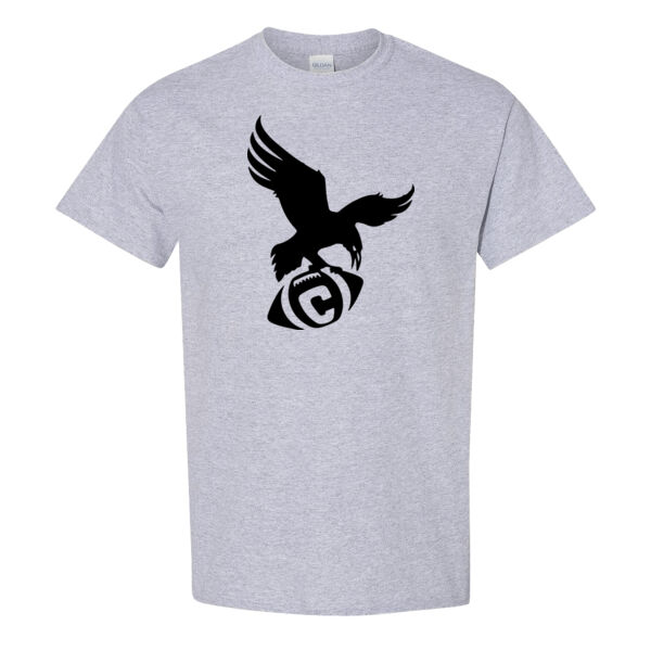 Gildan Unisex Retro Football Printed T-Shirt Thumbnail