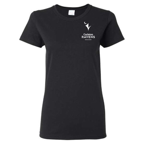 Gildan Women's Soccer Printed T-Shirt Thumbnail