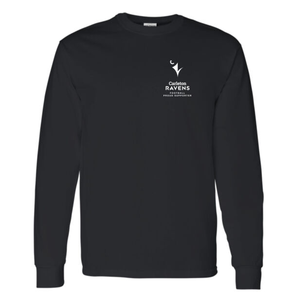 Gildan Unisex Football Proud Supporter Printed Long Sleeve Thumbnail