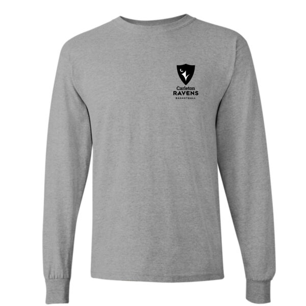 Gildan Unisex Basketball Printed Long Sleeve Thumbnail