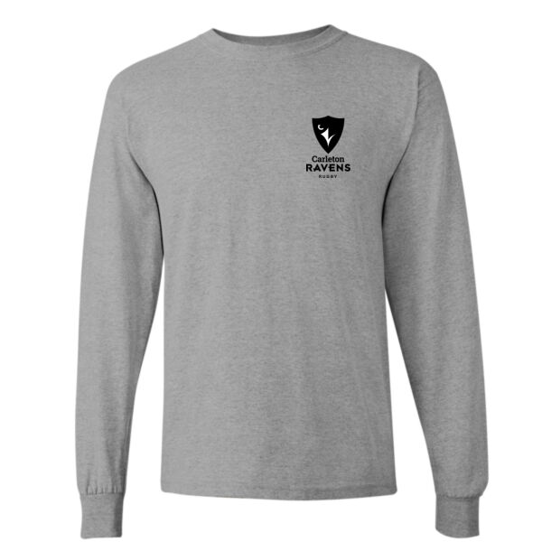 Gildan Unisex Rugby Printed Long Sleeve Thumbnail
