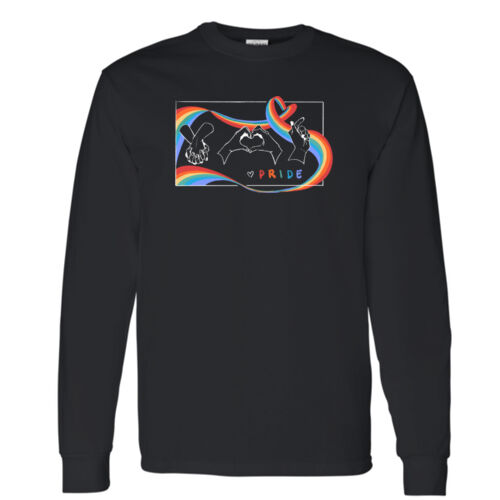 Gildan Unisex Pride Printed Long Sleeve Thumbnail