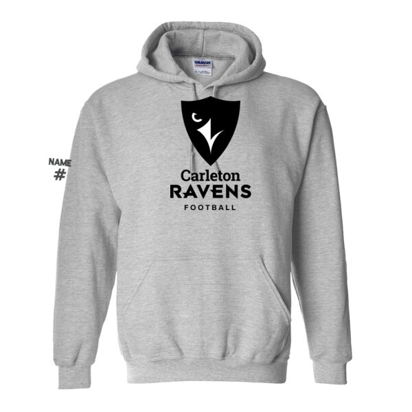 Gildan Unisex Football Printed Hoodie Thumbnail