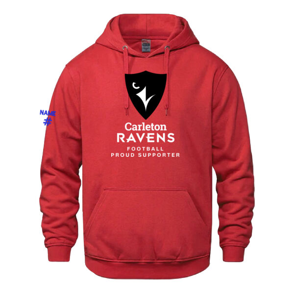 Vault Unisex Football Proud Supporter Printed Hoodie Thumbnail