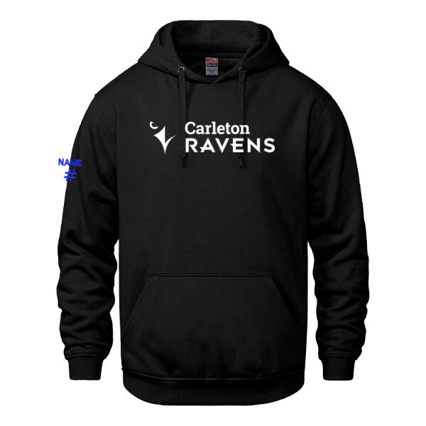 Vault Unisex Horizontal CU Eye & Beak Printed Hoodie Thumbnail