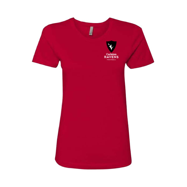 Next Level Women's Football Printed T-Shirt Thumbnail