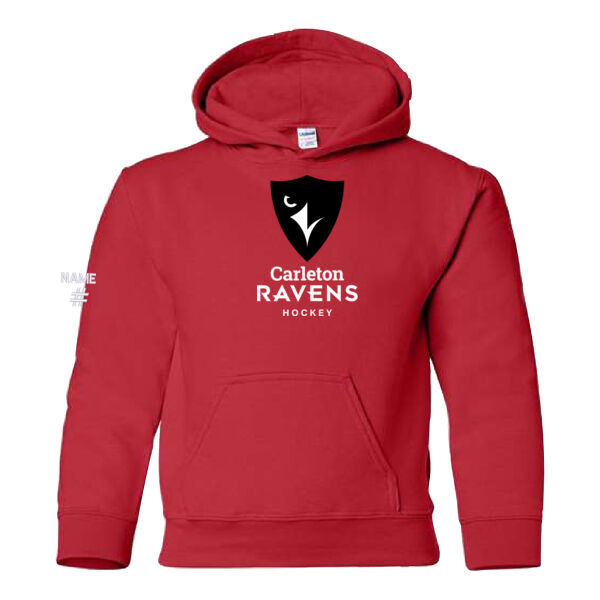 Gildan Youth Hockey Printed Hoodie Thumbnail