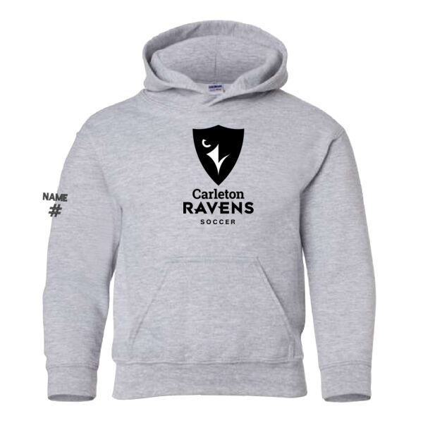 Gildan Youth Soccer Printed Hoodie Thumbnail