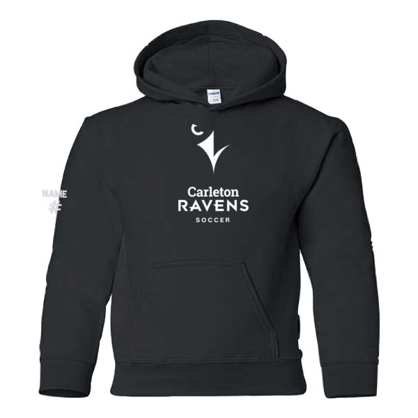 Gildan Youth Soccer Printed Hoodie Thumbnail
