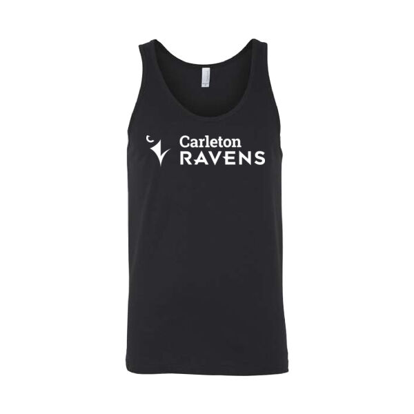 Bella + Canvas Unisex Horizontal CU Eye & Beak Printed Tank Top Thumbnail