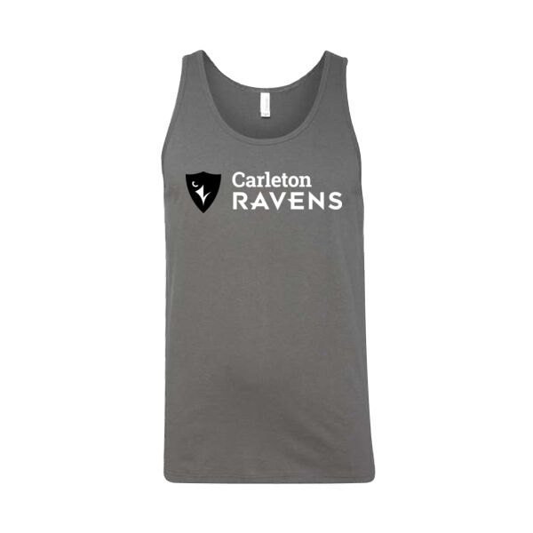 Bella + Canvas Unisex Horizontal CU Shield Printed Tank Top Thumbnail