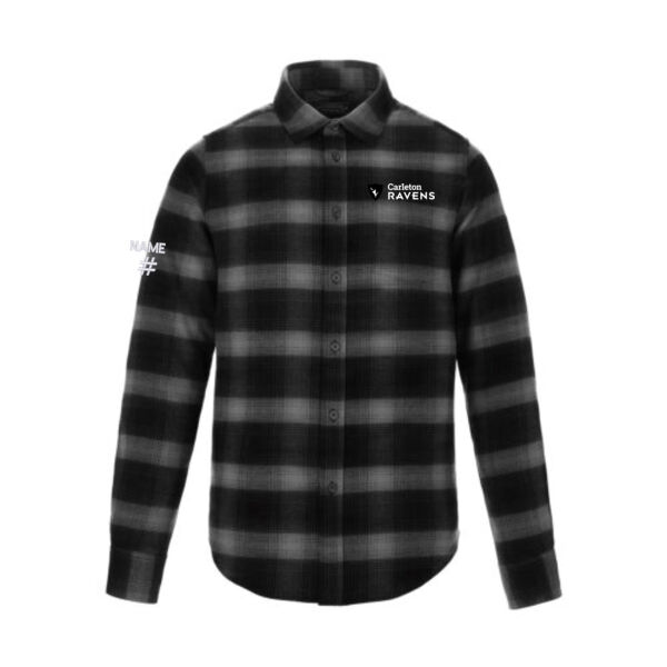 Cabin Men's Horizontal CU Shield Printed Flannel Button Up Thumbnail