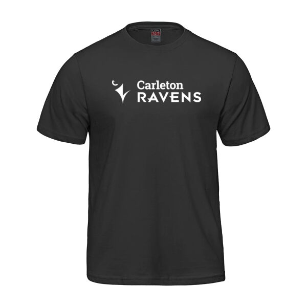 Parkour Men's Horizontal CU Eye & Beak Printed Cotton T-Shirt Thumbnail