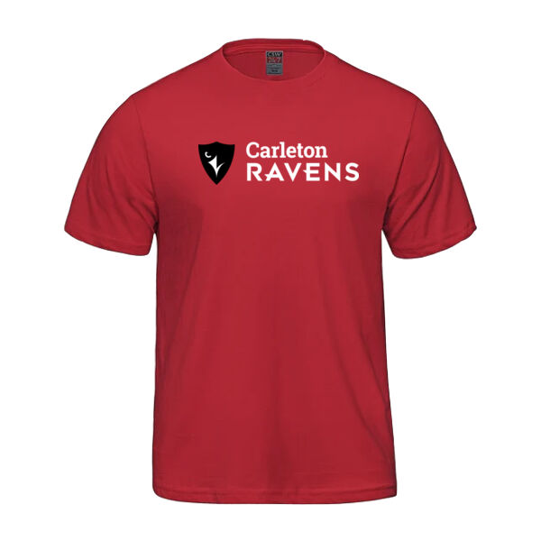 Parkour Men's Horizontal CU Shield Printed Cotton T-Shirt Thumbnail