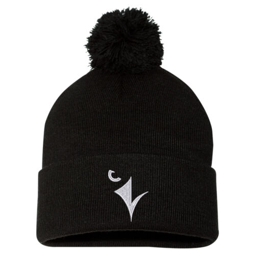 Sportsman Adult Eye Beak Embroidered Pom-Pom Toque Thumbnail