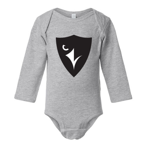 Rabbit Skins Shield Printed Fine Jersey LS Bodysuit Thumbnail