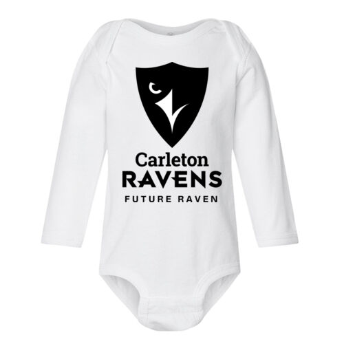 Rabbit Skins CU Future Raven Shield Printed Fine Jersey LS Bodysuit Thumbnail