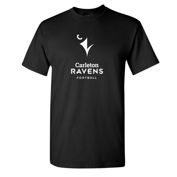 Gildan Men's Football Crest Printed T-Shirt Thumbnail